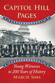 Book cover of: Capitol Hill Pages. By: Marcie Sims