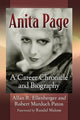 Book cover of: Anita Page. By: Allan R. Ellenberger