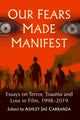 Book cover of: Our Fears Made Manifest. By: Ashley Jae Carranza