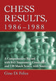 Book cover of: Chess Results, 1986-1988. By: Gino Di Felice
