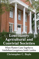Book cover of: Lowcountry Agricultural and Convivial Societies. By: Christopher C. Boyle