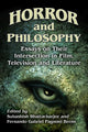 Book cover of: Horror and Philosophy. By: Subashish Bhattacharjee