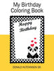 Book cover of: My Birthday Coloring Book. By: Donald Hutchinson Sr