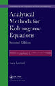 Book cover of: Analytical Methods for Kolmogorov Equations. By: Luca Lorenzi