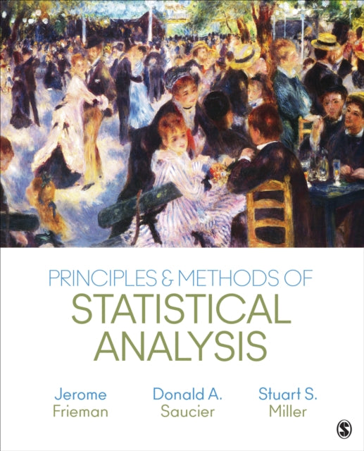 Book cover of: Principles & Methods of Statistical Analysis. By: Jerome Frieman