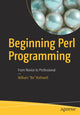 Book cover of: Beginning Perl Programming. By: William "Bo" Rothwell