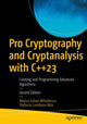Book cover of: Pro Cryptography and Cryptanalysis with C++23. By: Marius Iulian Mihailescu
