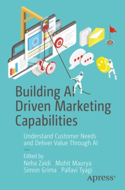 Book cover of: Building AI Driven Marketing Capabilities. By: Neha Zaidi