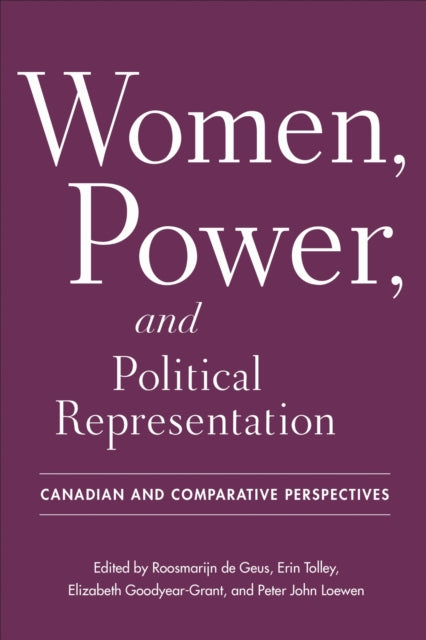 Book cover of: Women, Power, and Political Representation. By: Roosmarijn de Geus