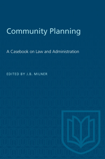 Book cover of: Community Planning. By: MILNER