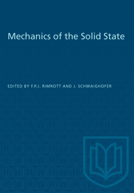 Book cover of: Mechanics of the Solid State. By: Schwaighofer RIMROTT