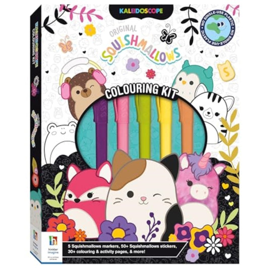 Book cover of: Kaleidoscope Colouring Kit Squishmallows