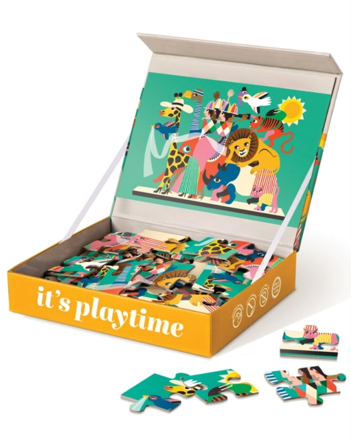 Book cover of: 24 Piece Kids Puzzle: Animal Carnival