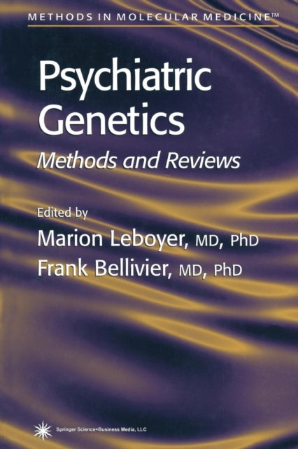 Book cover of: Psychiatric Genetics. By: Marion Leboyer