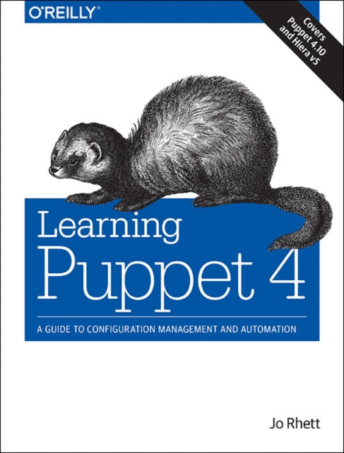 Book cover of: Learning Puppet 4. By: Jo Rhett