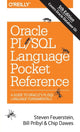 Book cover of: Oracle PL/SQL Language Pocket Reference, 5E. By: Steven Feuerstein