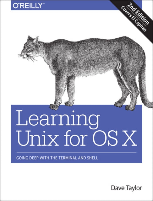 Book cover of: Learning Unix for OS X, 2e. By: Dave Taylor