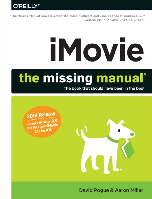 Book cover of: iMovie – The Missing Manual