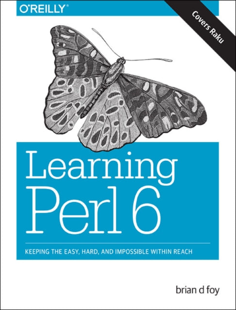 Book cover of: Learning Perl 6. By: brian d foy