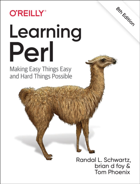 Book cover of: Learning Perl. By: Randal L. Schwartz