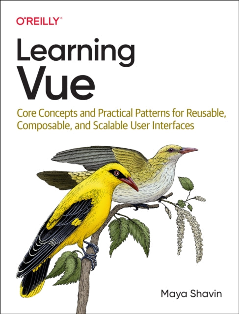 Book cover of: Learning Vue. By: Maya Shavin