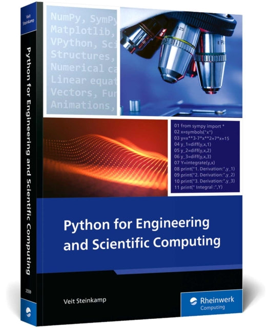 Book cover of: Python for Engineering and Scientific Computing. By: Veit Steinkamp