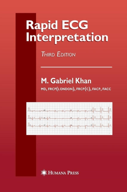 Book cover of: Rapid ECG Interpretation. By: M. Gabriel Gabriel Khan