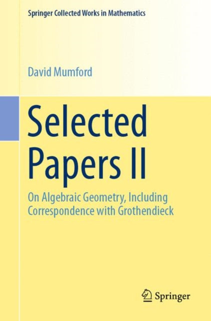 Book cover of: Selected Papers II. By: David Mumford