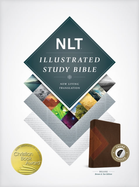 Book cover of: NLT Illustrated Study Bible Tutone Brown/Tan, Indexed. By: Tyndale House Publishers Staff