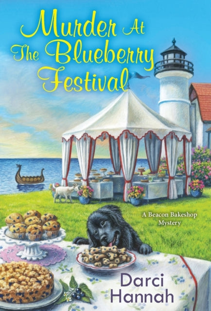 Book cover of: Murder at the Blueberry Festival. By: Darci Hannah