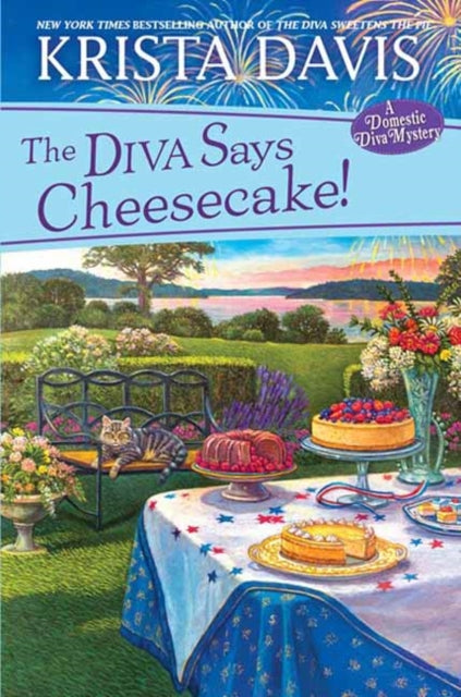 Book cover of: Diva Says Cheesecake!. By: Krista Davis