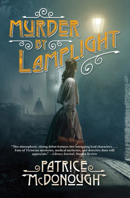Book cover of: Murder by Lamplight. By: Patrice McDonough