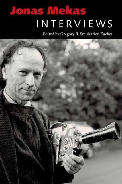 Book cover of: Jonas Mekas. By: Gregory R. Smulewicz-Zucker