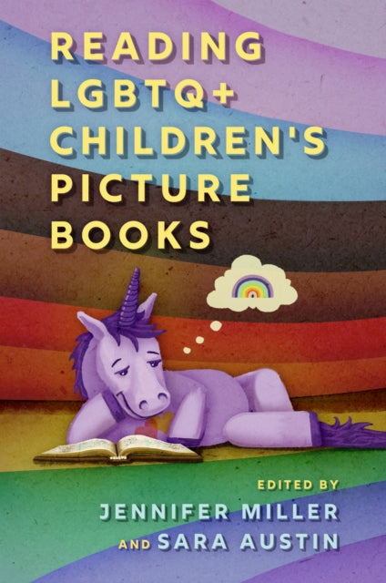 Book cover of: Reading LGBTQ+ Children's Picture Books. By: Jennifer Miller