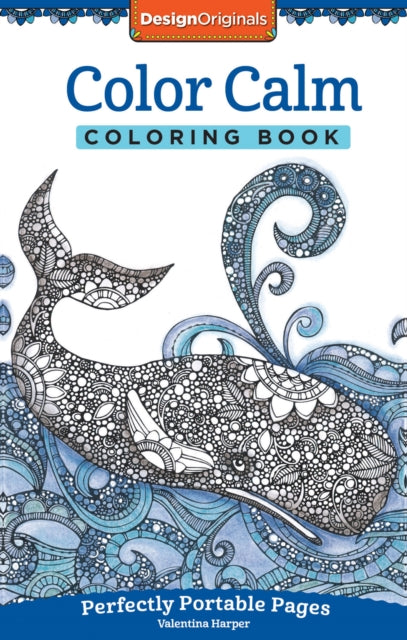 Book cover of: Color Calm Coloring Book. By: Valentina Harper