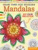 Book cover of: Color Your Own Stickers Mandalas. By: Valentina Harper