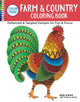 Book cover of: Color This! Farm & Country Coloring Book. By: Ben Kwok