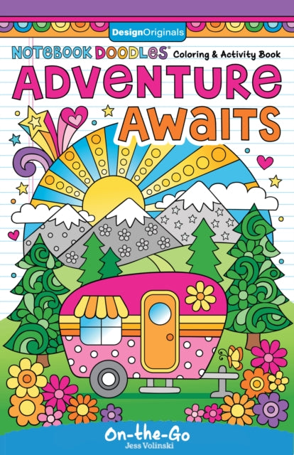 Book cover of: Notebook Doodles Adventure Awaits. By: Jess Volinski