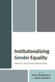 Book cover of: Institutionalizing Gender Equality. By: Yulia Gradskova