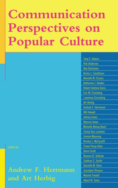 Book cover of: Communication Perspectives on Popular Culture. By: Andrew F. Herrmann