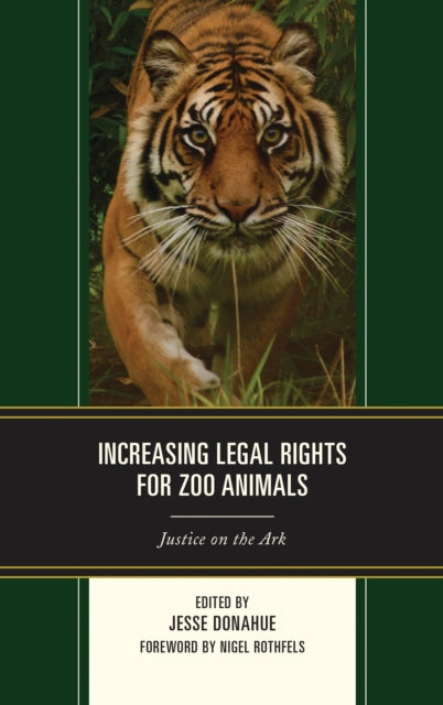 Book cover of: Increasing Legal Rights for Zoo Animals. By: Jesse Donahue