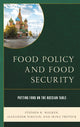 Book cover of: Food Policy and Food Security. By: Stephen K. Wegren