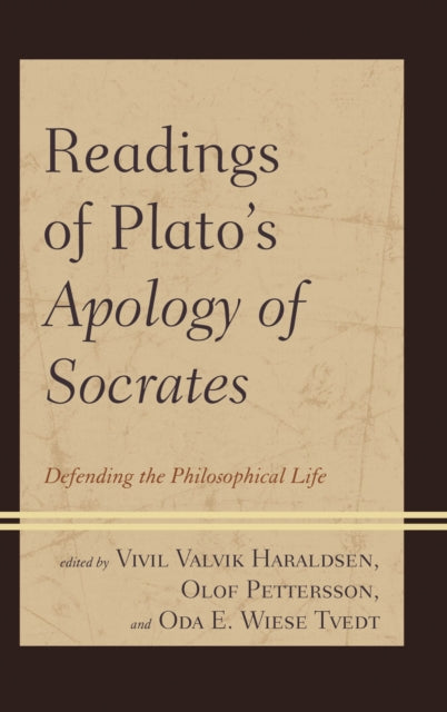 Book cover of: Readings of Plato's Apology of Socrates. By: Vivil Valvik Haraldsen
