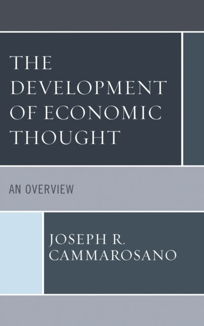 Book cover of: Development of Economic Thought. By: Joseph R. Cammarosano