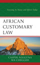 Book cover of: African Customary Law. By: Casper Njuguna