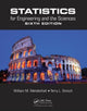Book cover of: Statistics for Engineering and the Sciences. By: William M. Mendenhall
