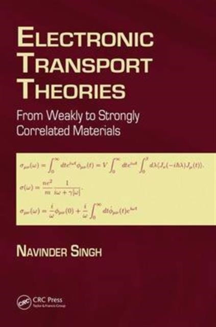 Book cover of: Electronic Transport Theories. By: Navinder Singh