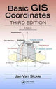 Book cover of: Basic GIS Coordinates. By: Jan Van Sickle