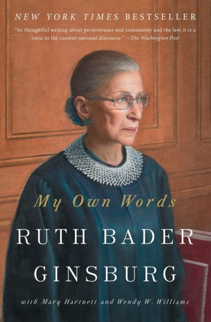 Book cover of: My Own Words. By: Ruth Bader Ginsburg