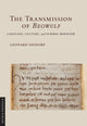 Book cover of: Transmission of "Beowulf". By: Leonard Neidorf